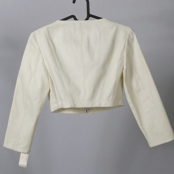 NWT Runway Narciso Rodriguez zip front jacket sz 2 - Picture 3 of 9